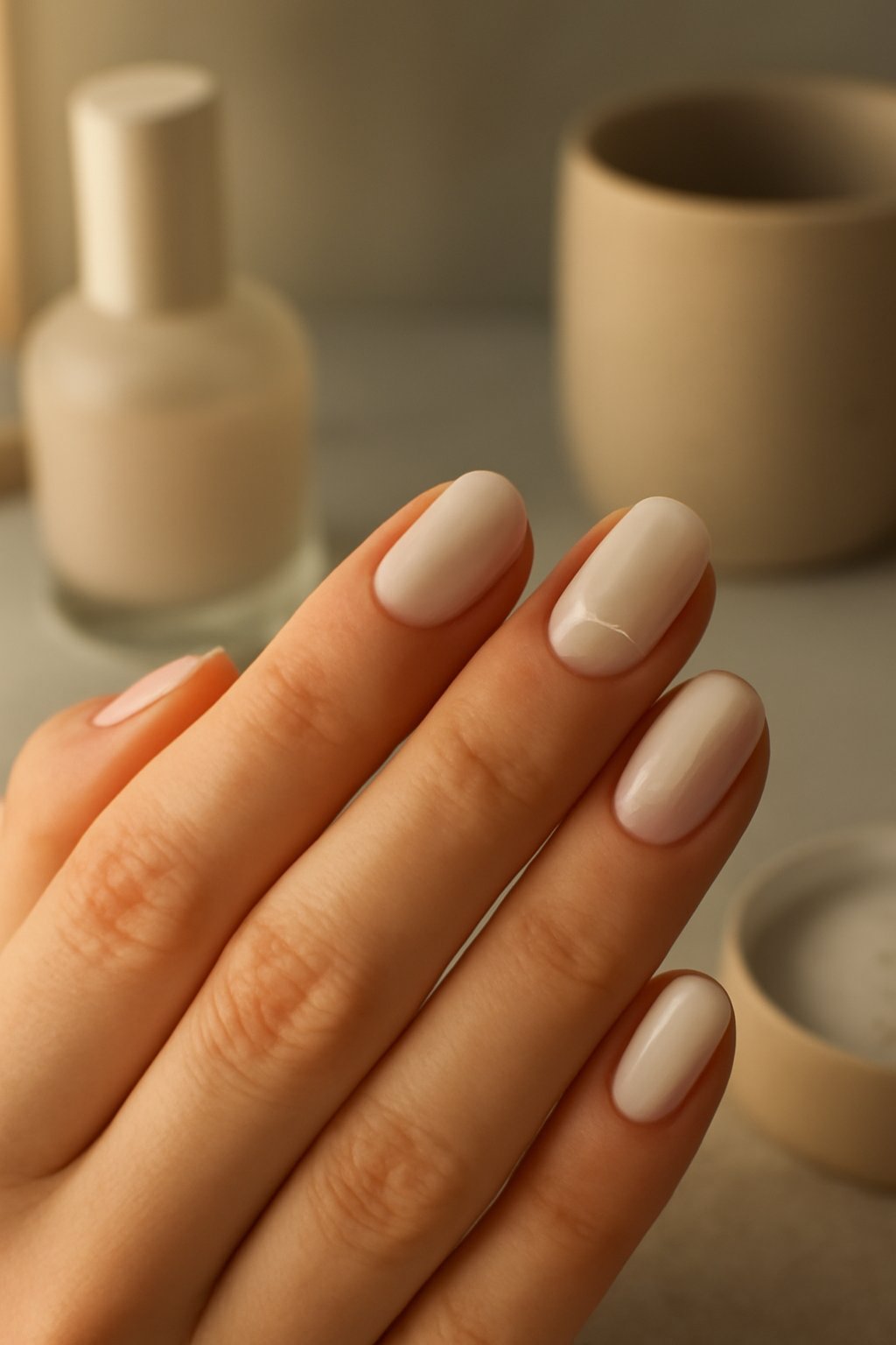 Minimalistische Designs für elegante Nägel