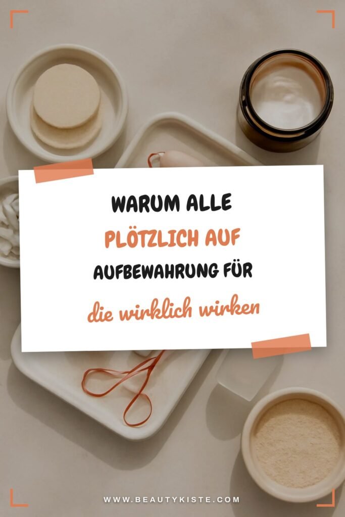 Warum alle plötzlich auf Aufbewahrung für Beauty-Tools setzen