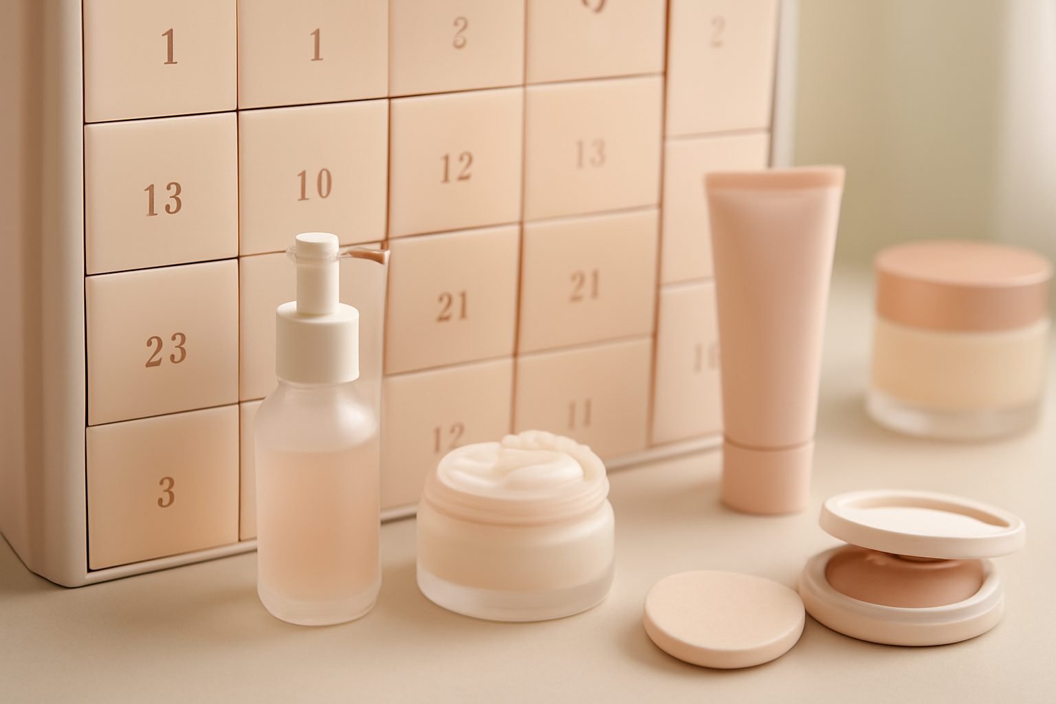 Adventskalender Beauty Sale — 15 einfache Varianten
