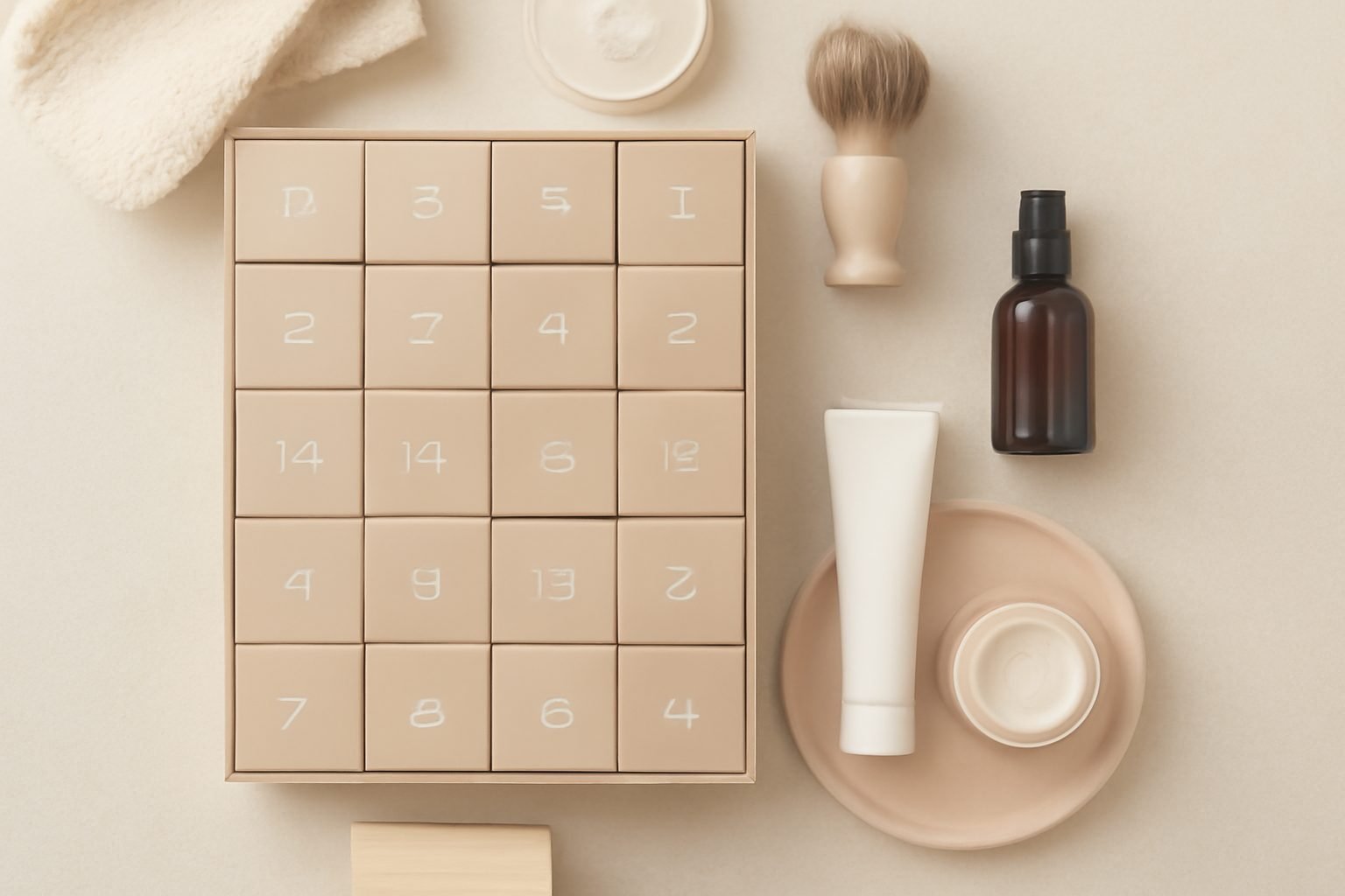 Beauty Adventskalender Männer — 15 einfache Varianten