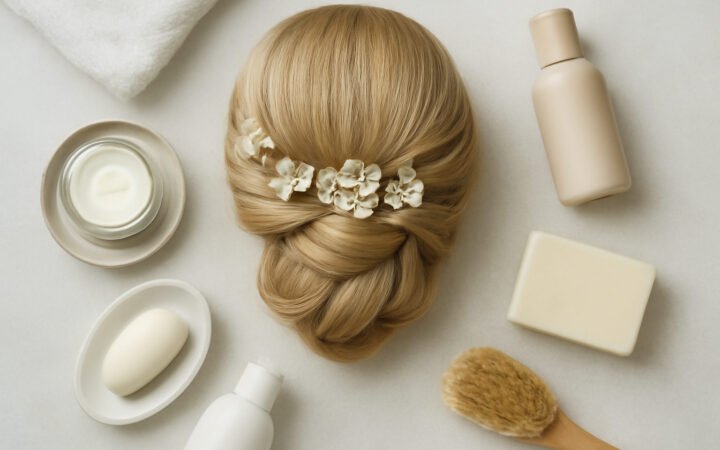 Brautfrisur Glatte Haare: 15 Ideen für wenig Geld