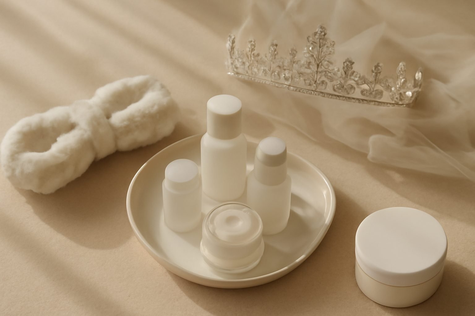 Brautfrisur mit Diadem — 13 einfache Varianten