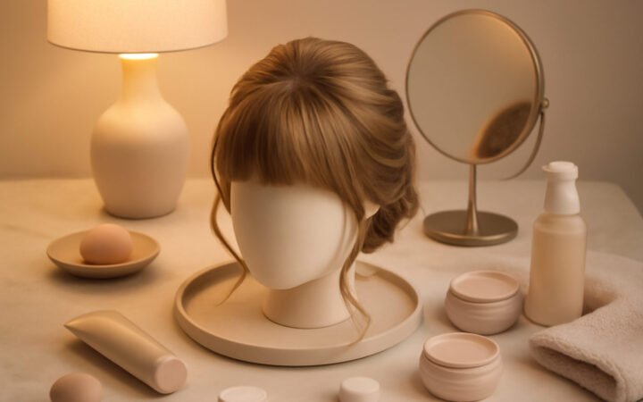 Brautfrisur mit Pony — 8 einfache Varianten