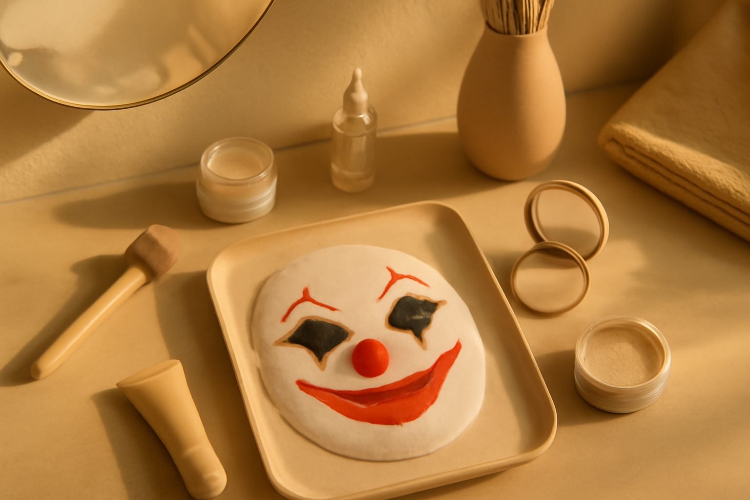 Clown Schminken einfach Anleitung — der Weg zum Ergebnis