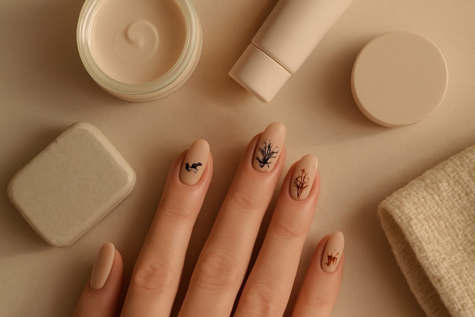 Halloween Nageldesign mit Anleitung — der Weg zum Ergebnis