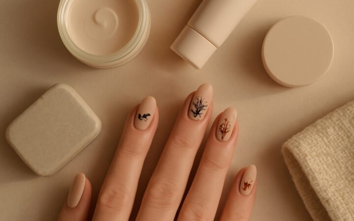 Halloween Nageldesign mit Anleitung — der Weg zum Ergebnis