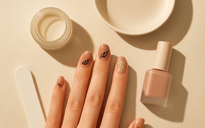 Halloween Nageldesign mit Kindern — 15 einfache Varianten