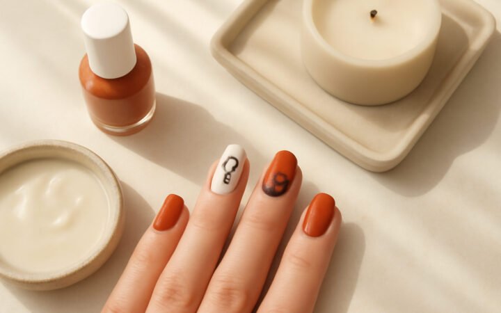 Halloween Nageldesign Schablone: der Ablauf für jeden Tag
