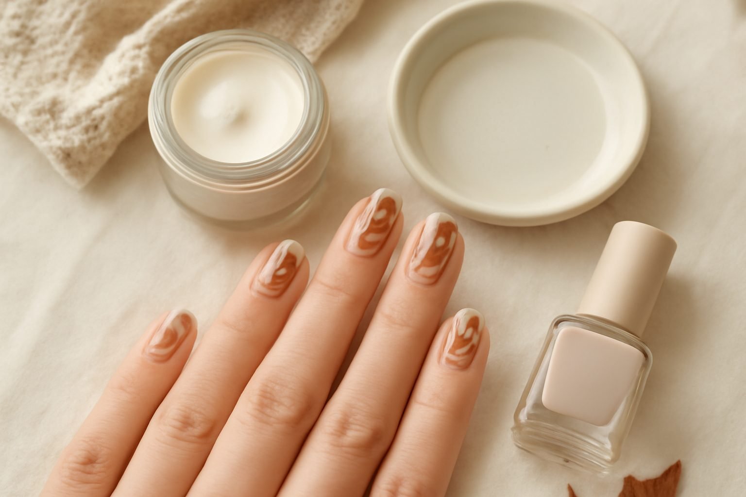 Herbst Nägel braun Gold — die Unterschiede auf einen Blick