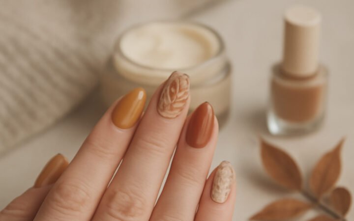 Herbst Nageldesign aus Paletten — 18 einfache Varianten