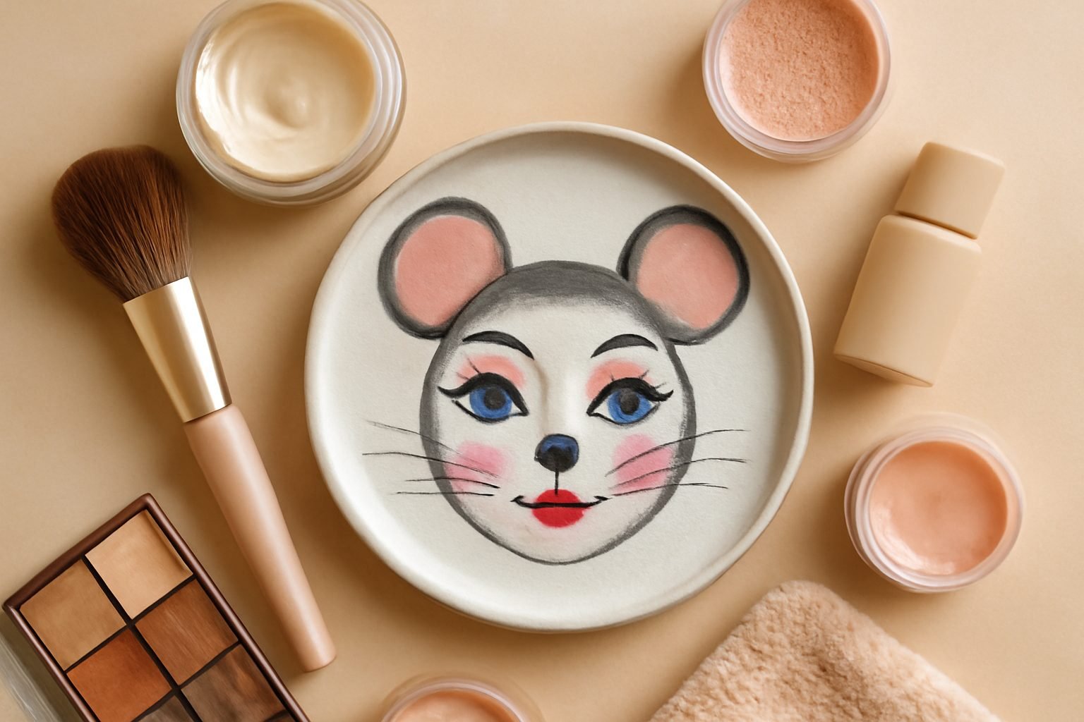 Karneval Schminken Maus — 10 einfache Varianten