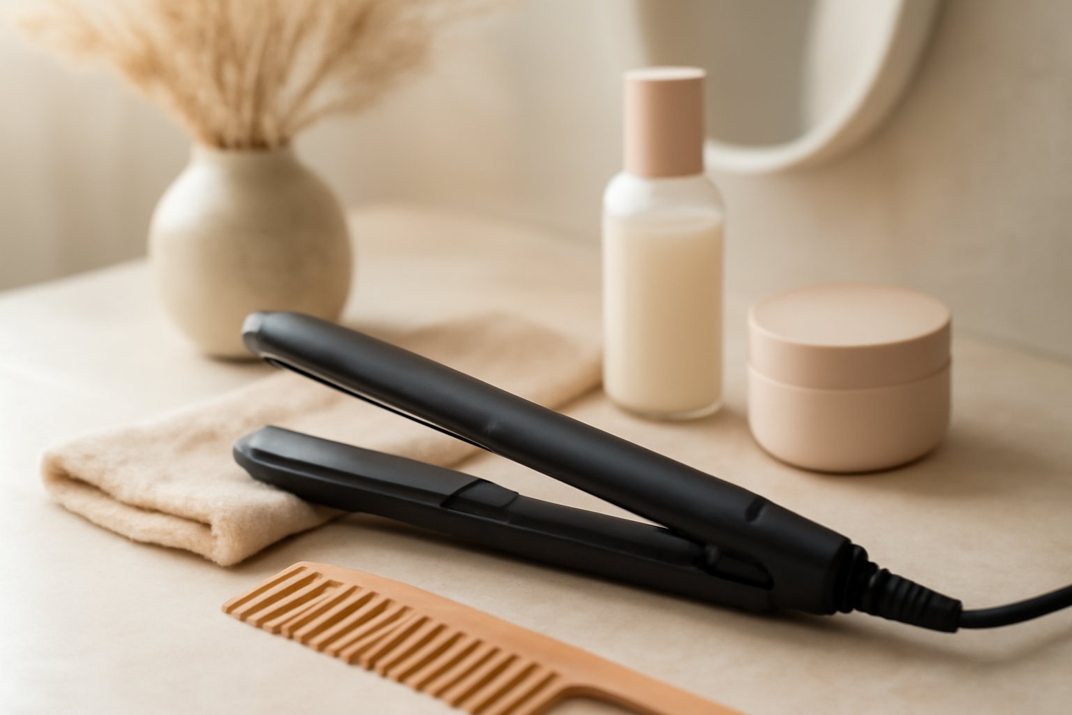 Hitzeschutzspray für alle Haartypen