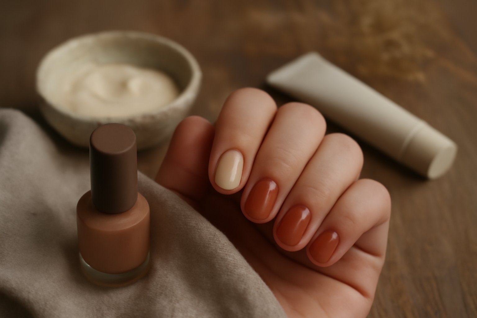 Rostroter Nagellack 10ml