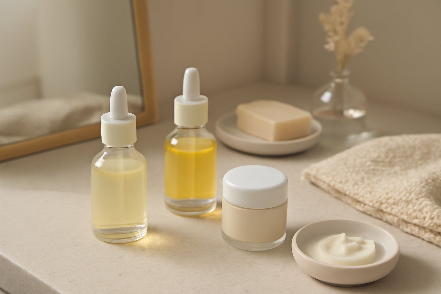 Beruhigende Gesichtscreme mit Jojoba