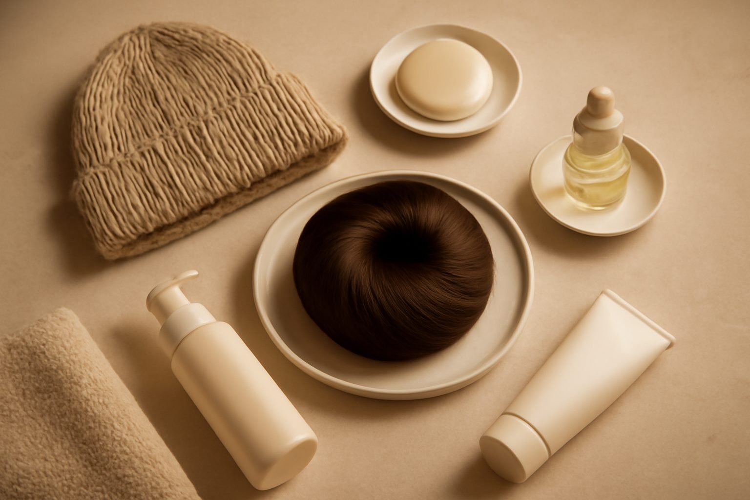 Mützenfrisuren für den Winter in 5 Schritten