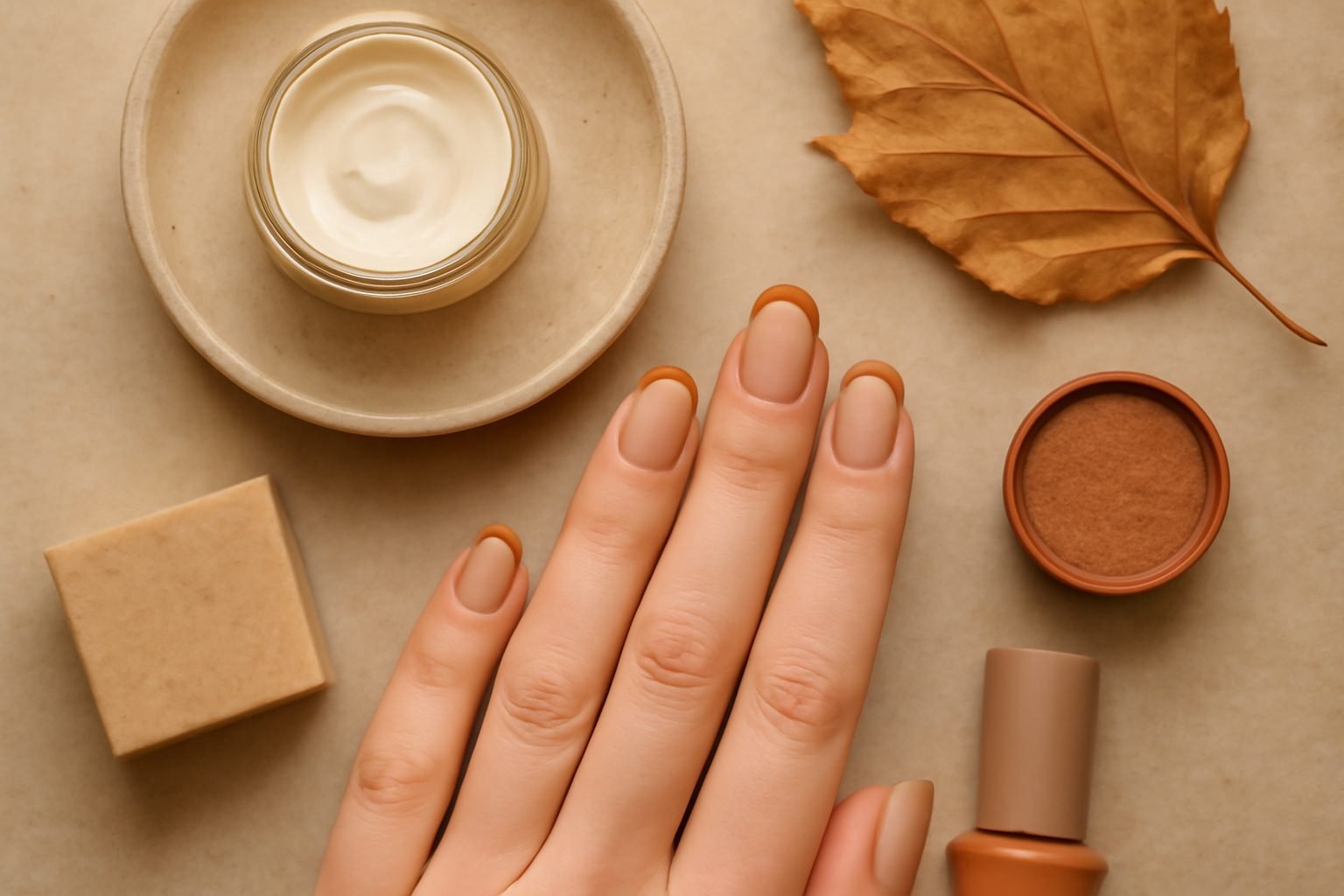 Nägel Herbst French — so geht es richtig