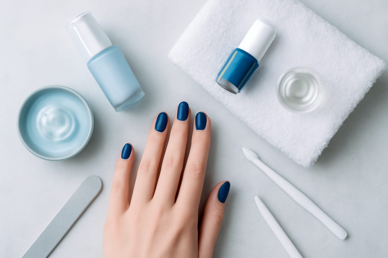 Nägel Weihnachten blau: so wird es zur Gewohnheit