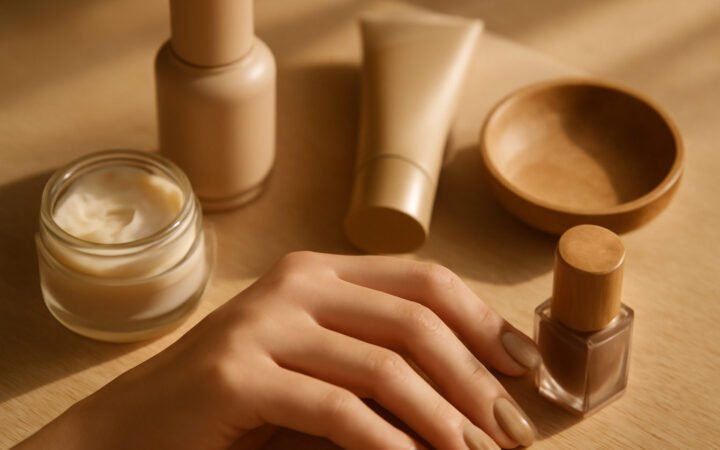 Nageldesign Silvester aus Holz — günstig statt teuer
