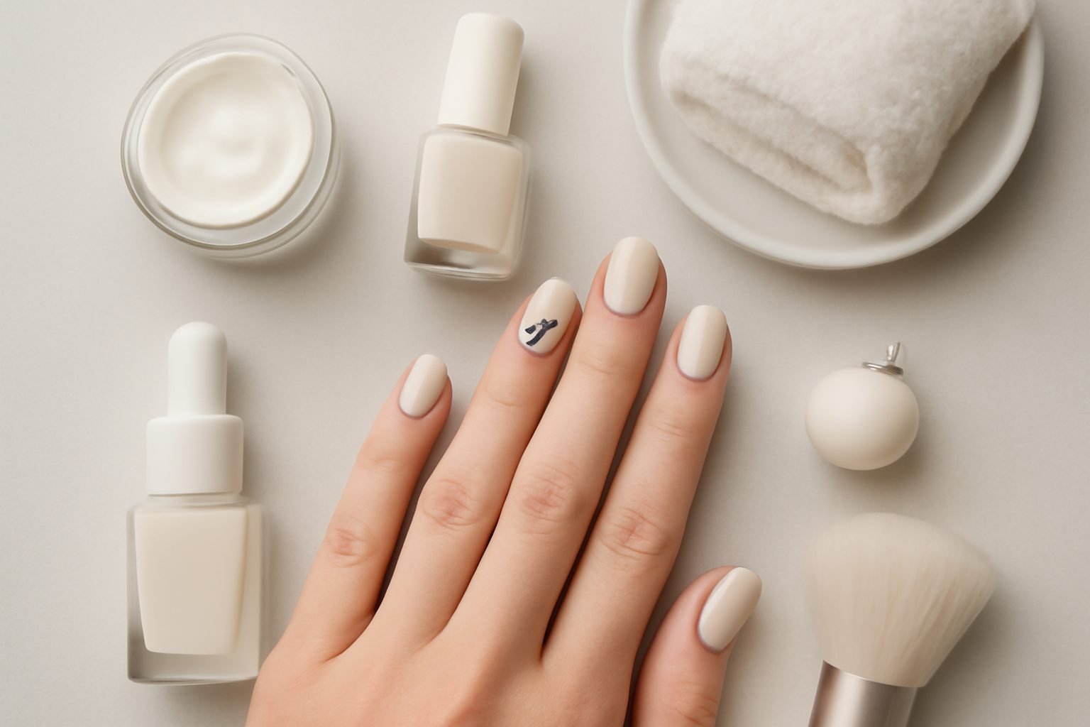 Nageldesign Weihnachten mit Anleitung ohne Vorkenntnisse