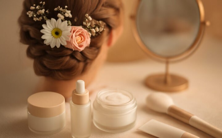 10 Wiesn Frisuren mit Blumen