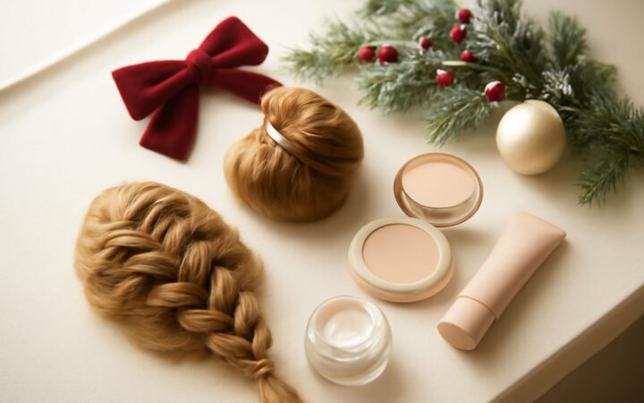 Frisuren für Weihnachten für Mädchen