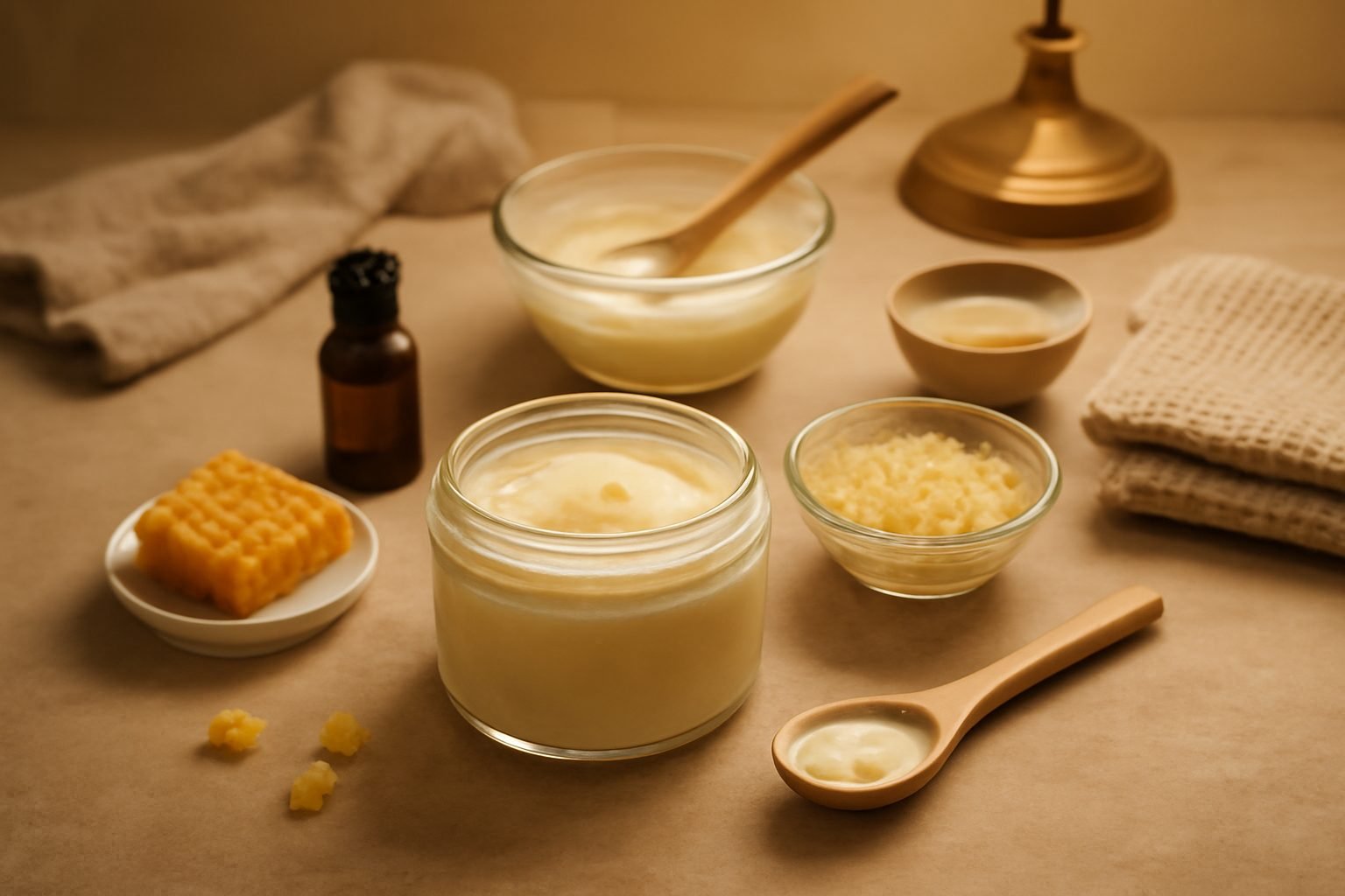 Handcreme selber machen mit Bienenwachs
