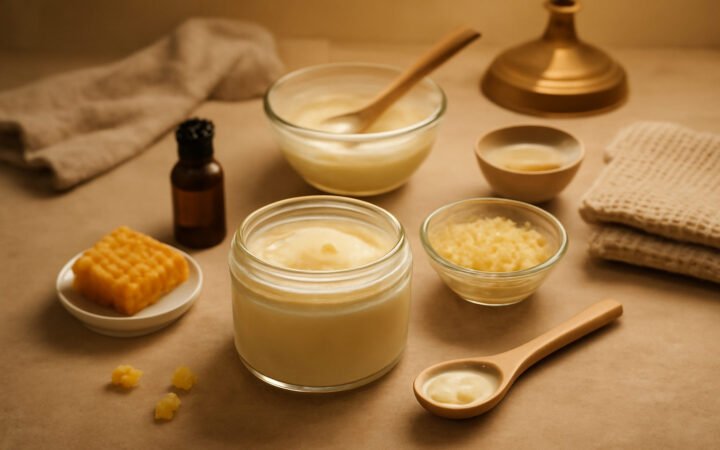 Handcreme selber machen mit Bienenwachs