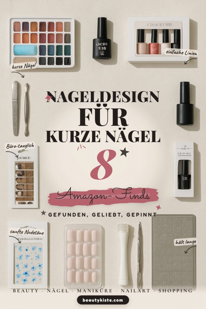 Nageldesign für kurze Nägel: 8 Amazon-Finds, alltagstauglich
