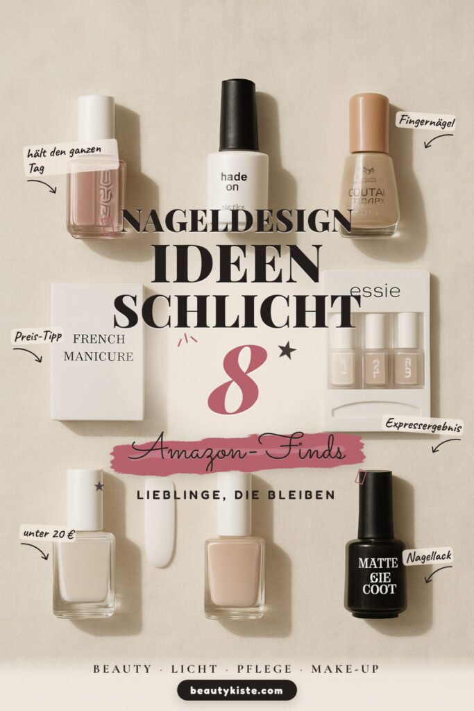 Nageldesign Ideen schlicht: 8 Amazon-Finds, für dezente Looks
