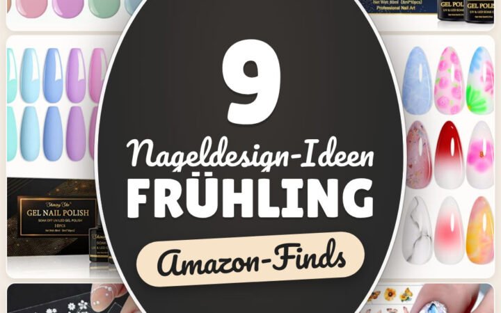 Nageldesign-Ideen Frühling: 9 Amazon-Finds, für zarte Pastellnägel
