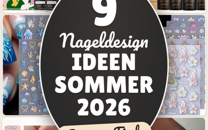 Nageldesign Ideen Sommer 2026: 9 Amazon-Finds, frische Looks
