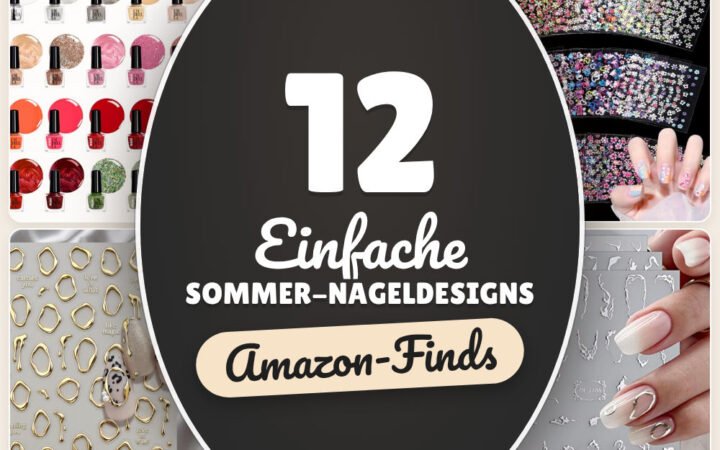 Einfache Sommer-Nageldesigns: 12 Amazon-Finds, schnell nachgemacht