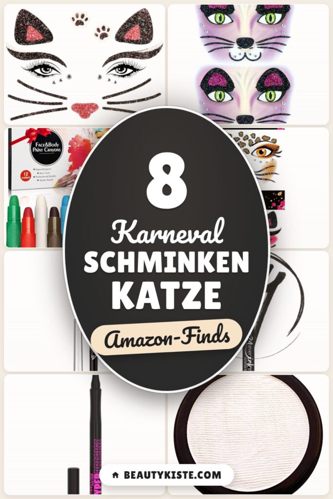 Karneval schminken Katze: 8 Amazon-Finds, einfach & haltbar