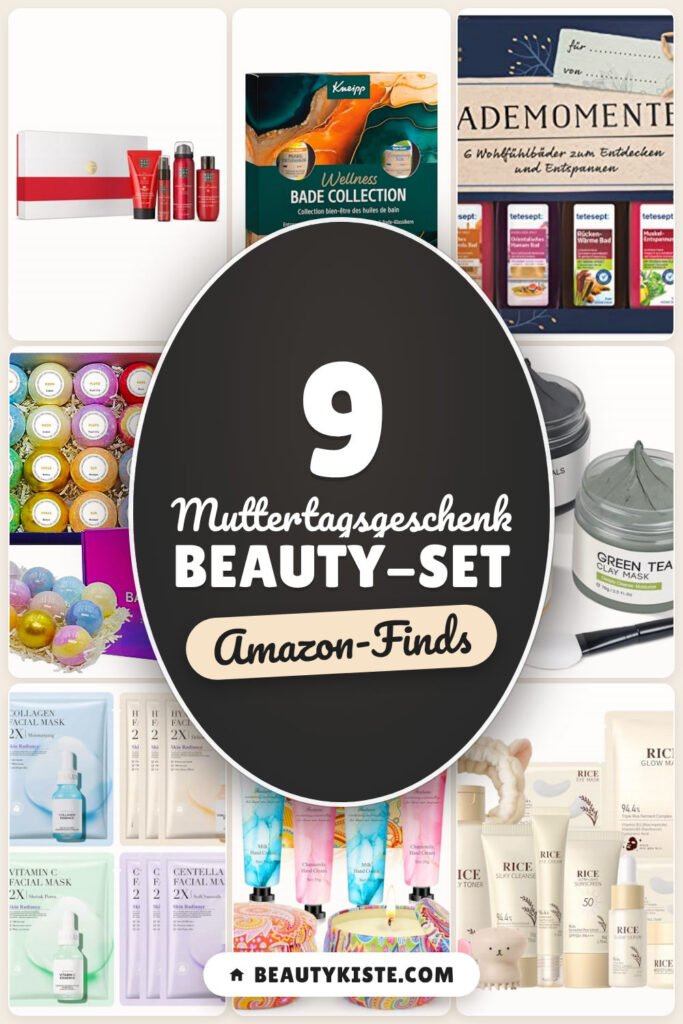 Muttertagsgeschenk Beauty-Set: 9 Amazon-Finds, für Wellness daheim