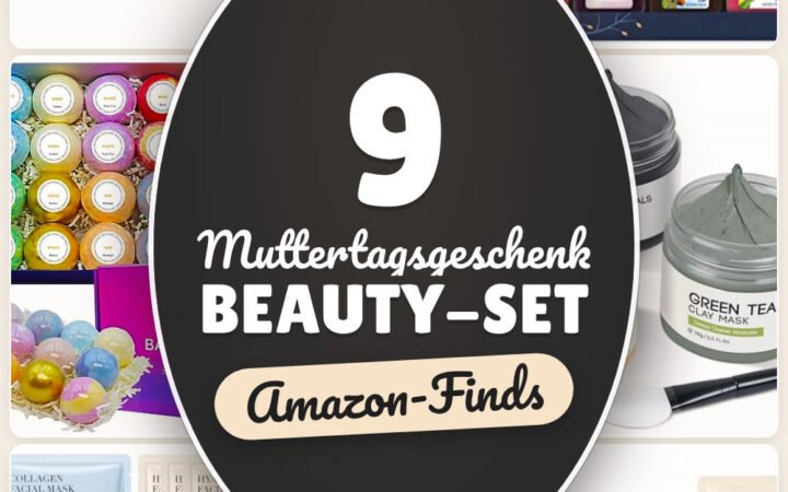 Muttertagsgeschenk Beauty-Set: 9 Amazon-Finds, für Wellness daheim