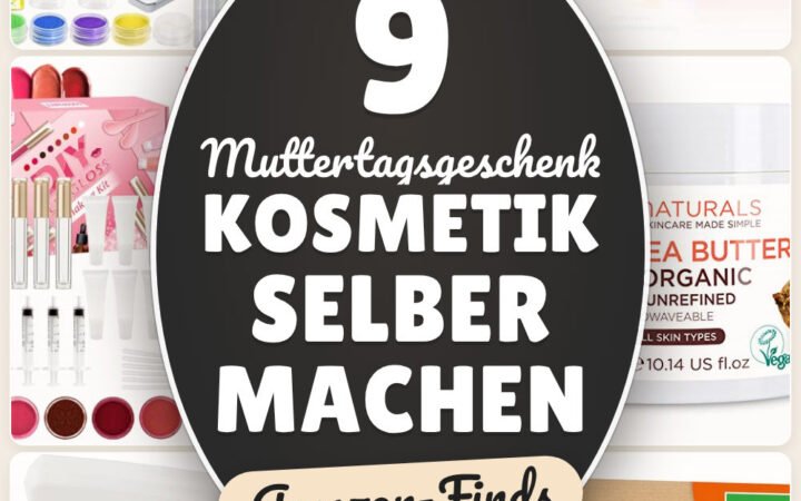 Muttertagsgeschenk Kosmetik selber machen: 9 Amazon-Finds
