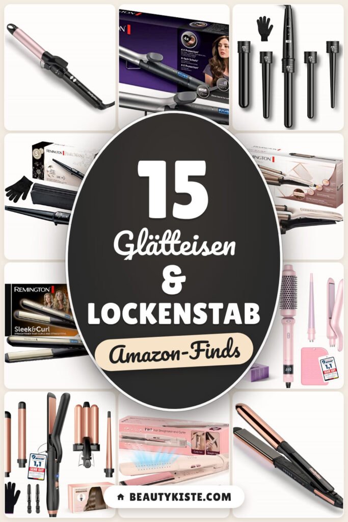 Glätteisen & Lockenstab: 15 Amazon-Finds, fürs einfache Styling